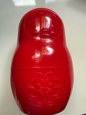 Genuine Fred Red Matryoshka Doll Measuring Cups